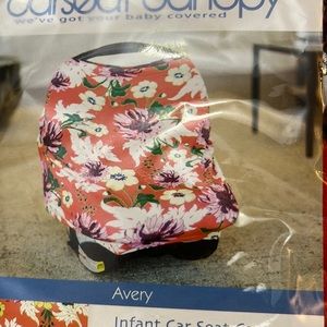 Avery Stretchy Car Seat Canopy Cover NWT